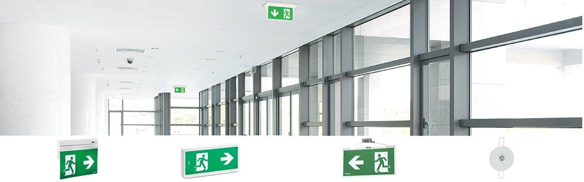 Productoverzicht en toepassing van Schneider Electric EXIWAY noodverlichting